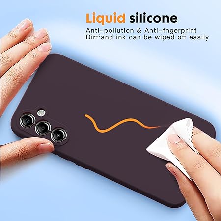 Mehroon Original Camera Safe Silicone case for Samsung S25 - The Hatke