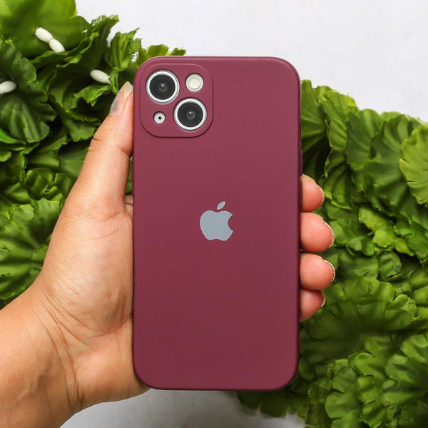 Mehroon Original Camera Silicone case for Apple iphone 14 Plus - The Hatke