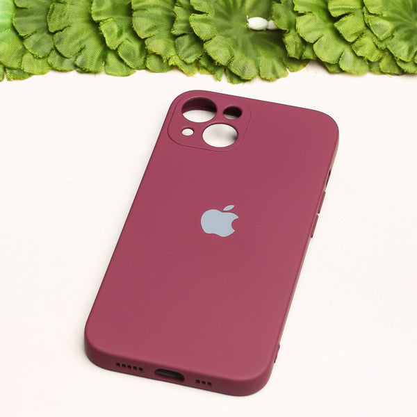 Mehroon Original Camera Silicone case for Apple iphone 14 Plus - The Hatke