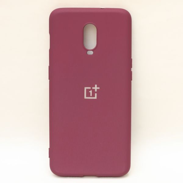 Mehroon Original Camera Silicone Case for Oneplus 6T - The Hatke