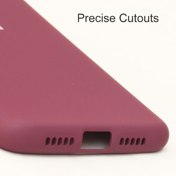 Mehroon Original Camera Silicone Case for Oneplus 6T - The Hatke