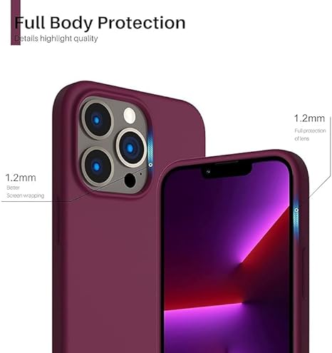 Mehroon Original Silicone case for Apple iphone 15 Pro Max - The Hatke
