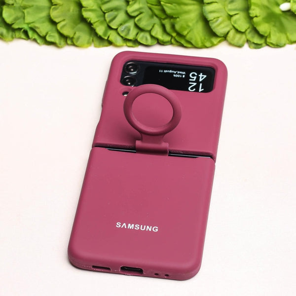 Mehroon Original Silicone case for Samsung Galaxy Z FLIP 4 - The Hatke