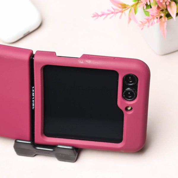 Mehroon Original Silicone case for Samsung Galaxy Z FLIP 5 - The Hatke