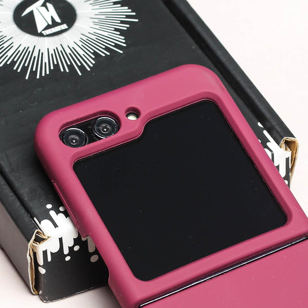 Mehroon Original Silicone case for Samsung Galaxy Z FLIP 5 - The Hatke