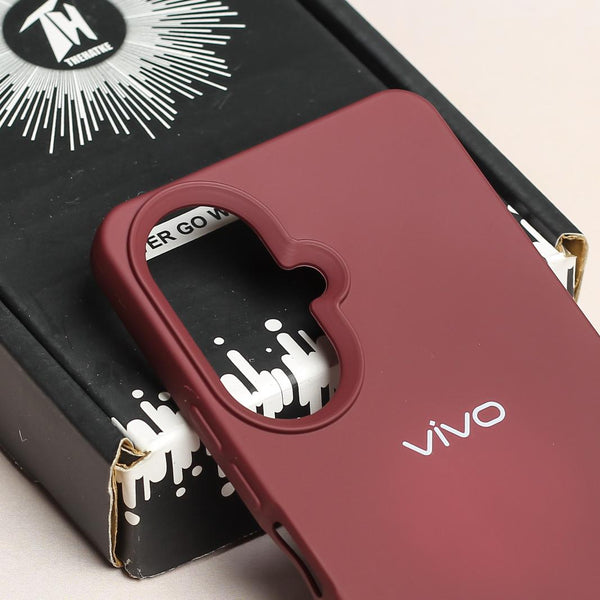 Mehroon Original Silicone case for Vivo Y27 4G - The Hatke