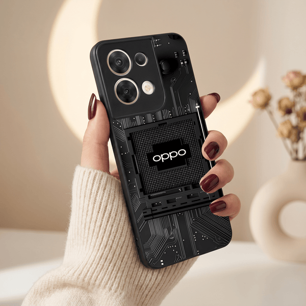 Microchip MB Case for Oppo Reno 8 - The Hatke