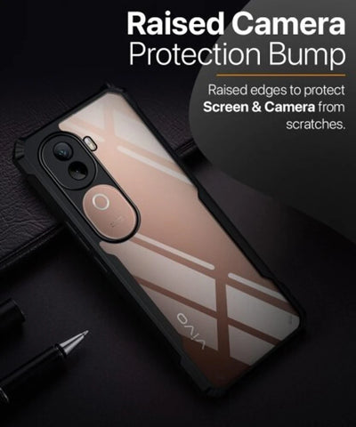 Hybrid Shockproof Transparent Silicone Case for Vivo V40E