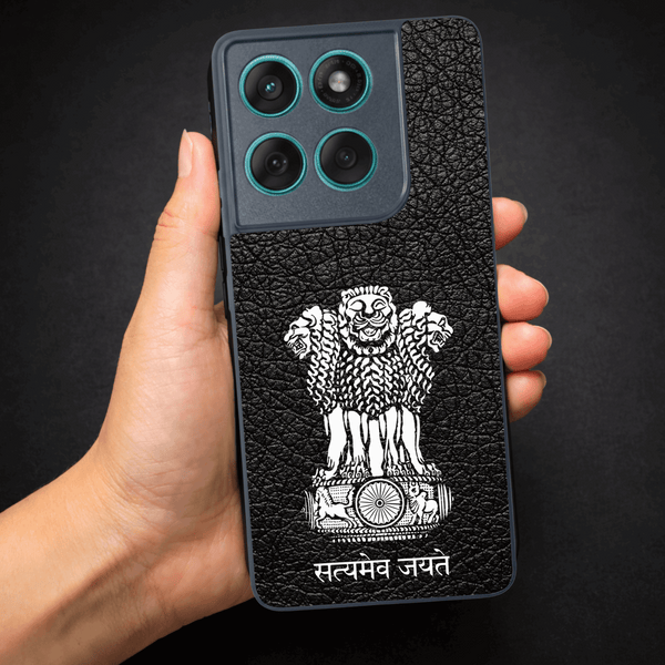 Black Satyamev Jayate MB case for Motorola Edge 60 Fusion