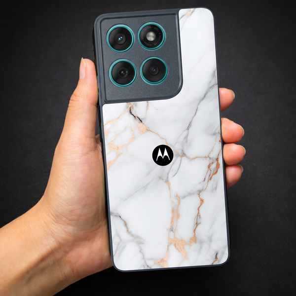 Copper Luxe Marble MB case for Motorola Edge 60 Fusion