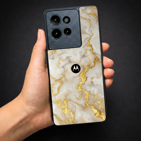 Gold Vein Glory MB Case for Motorola EDGE 50