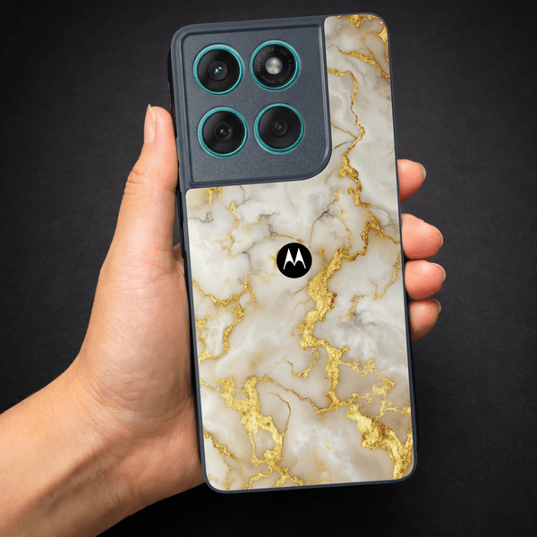 Gold Vein Glory MB Case for Motorola EDGE 60 Pro