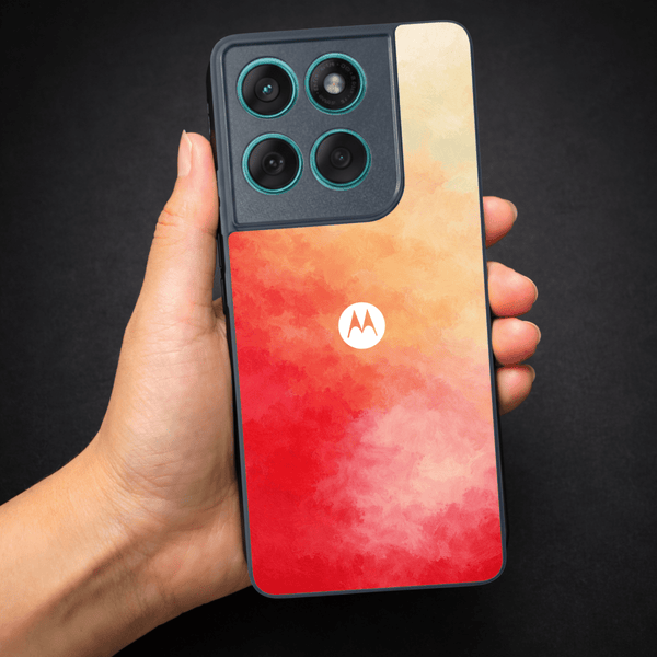 Magma oil Paint (MB) Silicone Case for Motorola Edge 60 Pro