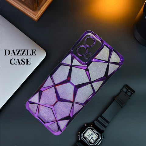 Dazzle Purple Silicone case for Motorola G34