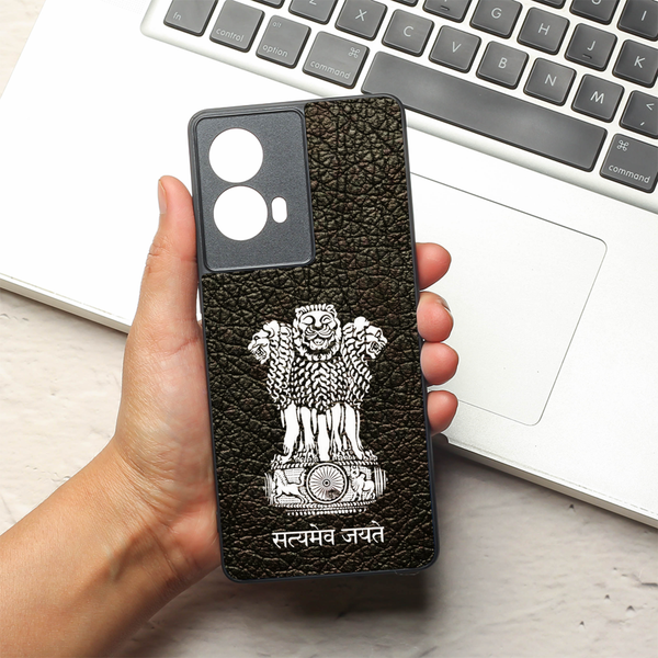 Black Satyamev Jayate MB case for Motorola G85