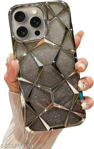 Dazzle Silver Silicone case for Apple iphone 14 Pro