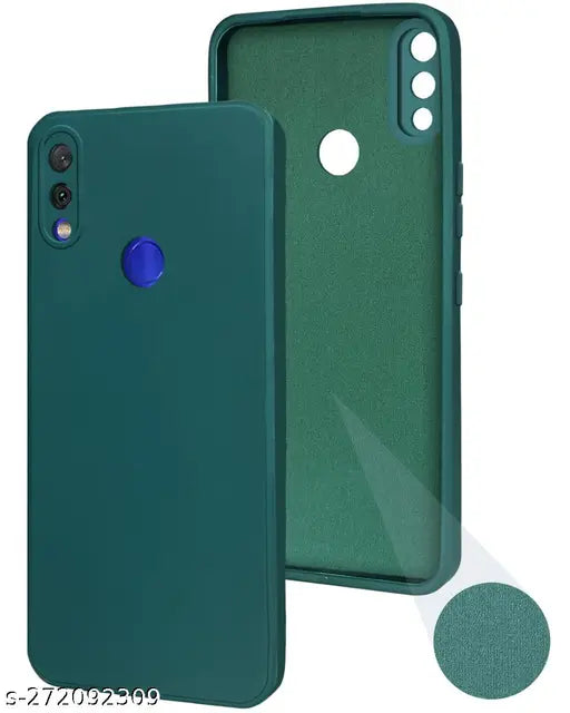 Dark Green Camera Original Silicone Case for Redmi Note 6 Pro