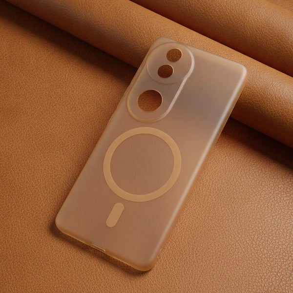 Natural Titanium Paper Matte Magsafe Case for Vivo T4R - The Hatke