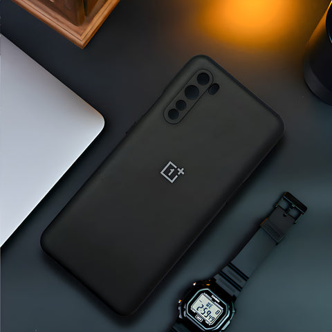 Black Camera Original Silicone case for Oneplus Nord