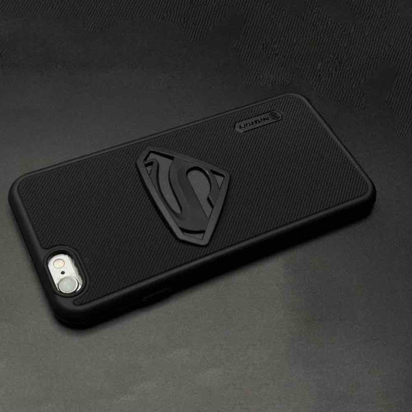 Niukin Superhero-S Engraved silicon Case for Apple Iphone 6/6s - The Hatke