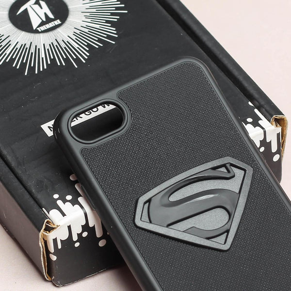 Niukin Superhero-S Engraved silicon Case for Apple Iphone 8 - The Hatke