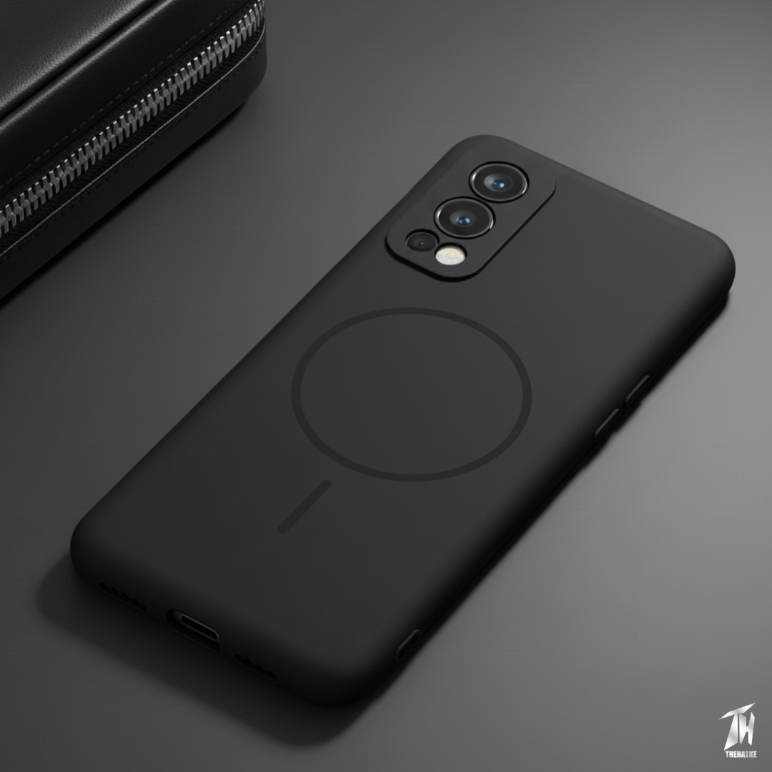 CAVEN Black Silicone case for Oneplus Nord 2