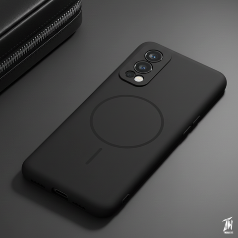 CAVEN Black Silicone case for Oneplus Nord 2