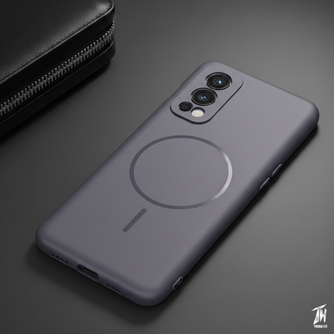 CAVEN Grey Silicone case for Oneplus Nord 2