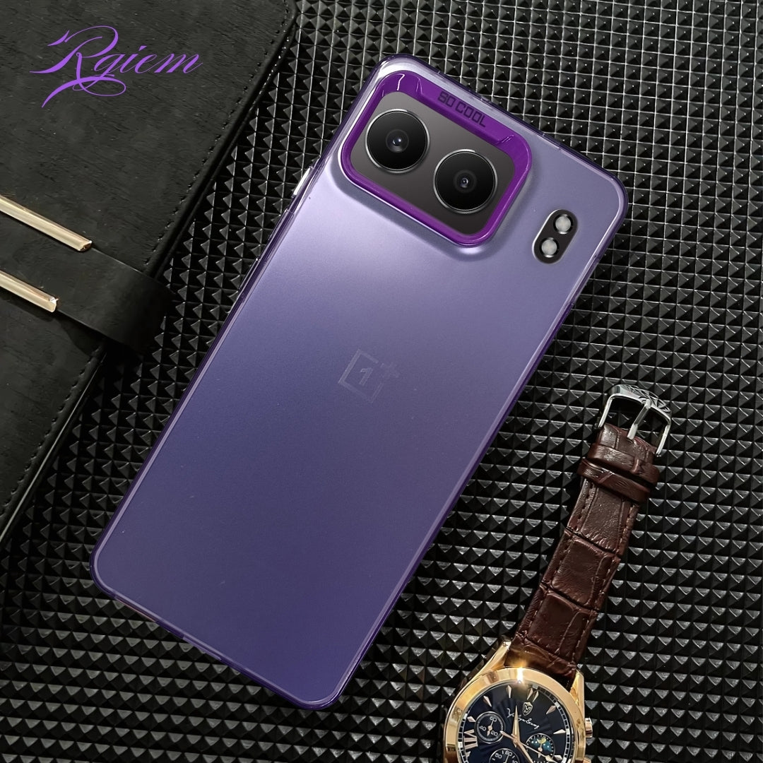 Purple Rgiem Slim Slicone Non-Yellowing Protective Case for Oneplus NORD 4
