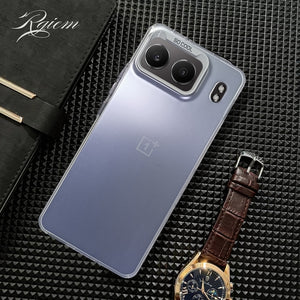 Silver Rgiem Slim Slicone Non-Yellowing Protective Case for Oneplus NORD 4