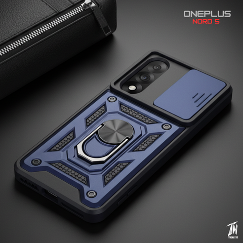 TitanArmor Blue Silicone case for Oneplus Nord 5