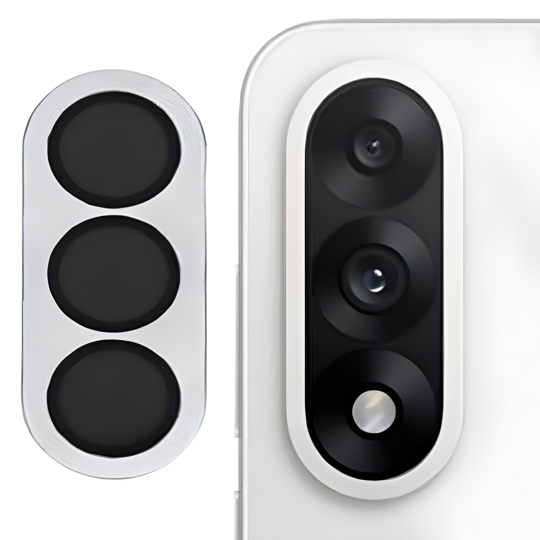 Silver Metallic camera ring lens guard for Oneplus Nord 5