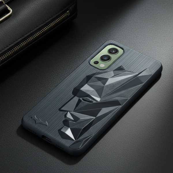 Superhero Engraved logo silicon Case for Oneplus Nord 2