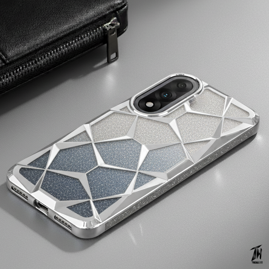 Dazzle Silver Silicone case for Oneplus Nord 5