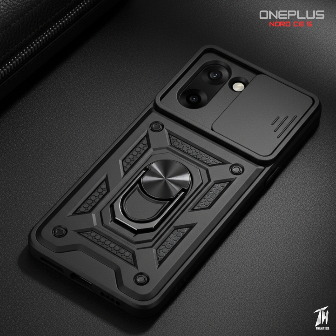 TitanArmor Black Silicone case for Oneplus Nord CE 5