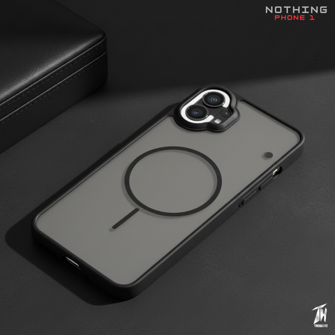 KYRON Black Matte Case for Nothing Phone 1