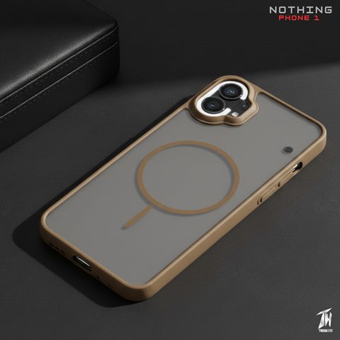KYRON Brown Matte Case for Nothing Phone 1