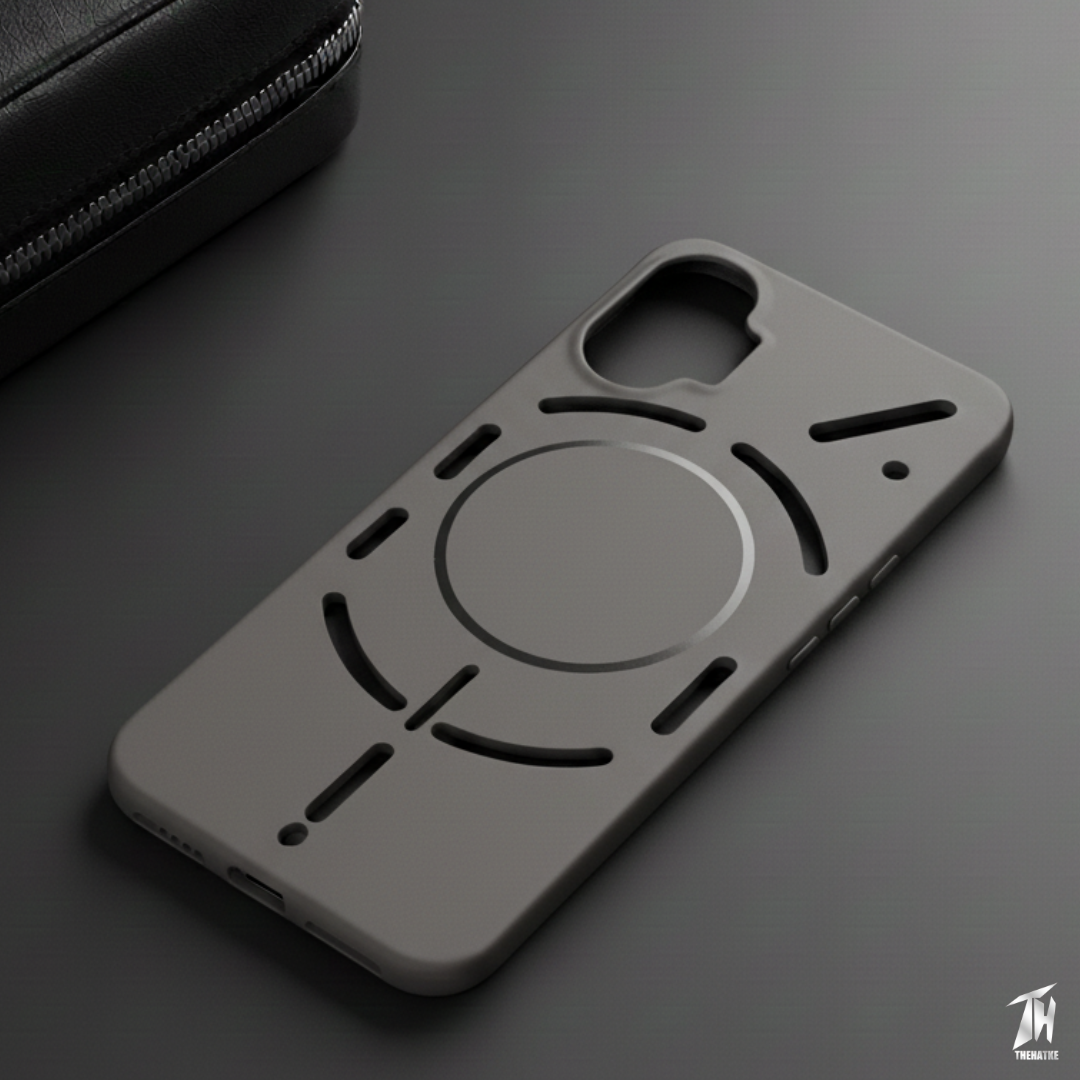 CAVEN Grey Silicone case for Nothing Phone 1