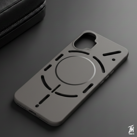 CAVEN Grey Silicone case for Nothing Phone 1