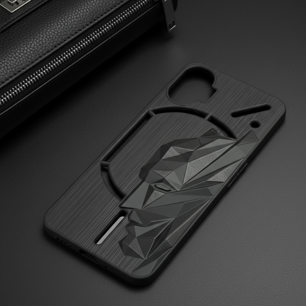 Superhero Engraved logo silicon Case for Nothing Phone 1