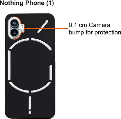 Black Camera Original Case for Nothing Phone 1