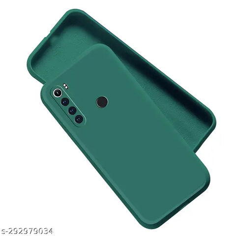 Dark Green Camera Original Silicone Case for Redmi Note 8