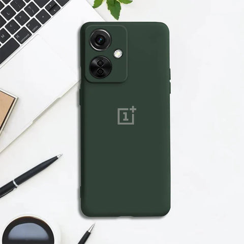Olive Green Camera Original Silicone case for Oneplus Nord CE 3 Lite