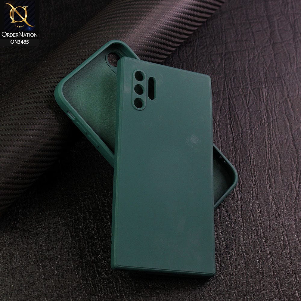 Dark Green Candy Silicone Case for Samsung Note 10 Plus