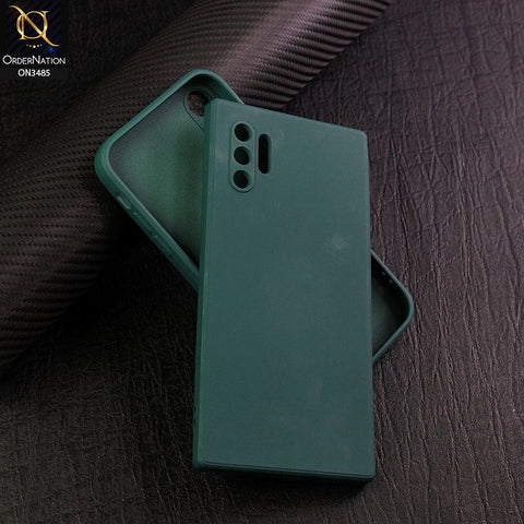 Dark Green Candy Silicone Case for Samsung Note 10 Plus