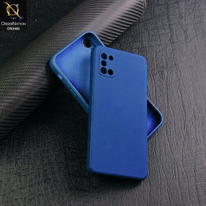 Dark Blue Camera Original Silicone Case for Samsung A31