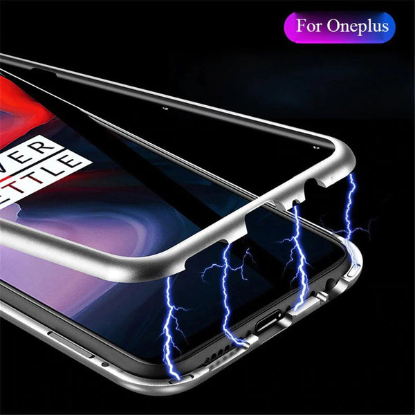 Transparent Magnetic Back Case for Oneplus 7