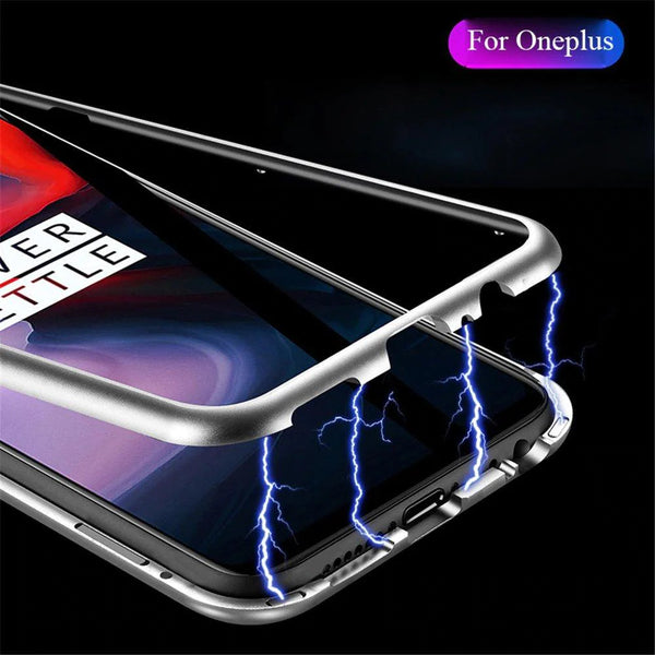 Transparent Magnetic Back Case for Oneplus 6T