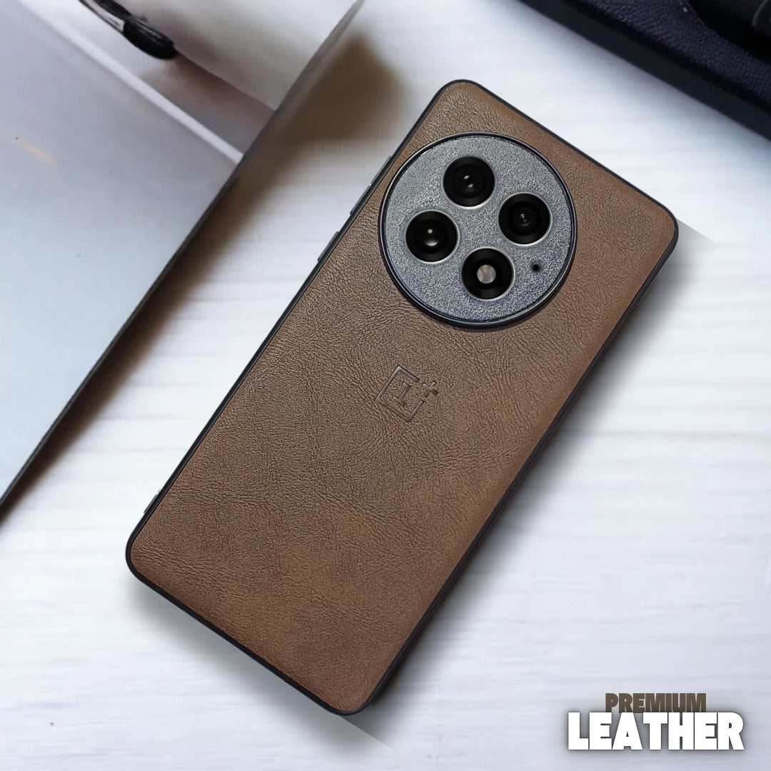 Regal Brown Leather case for Oneplus 13