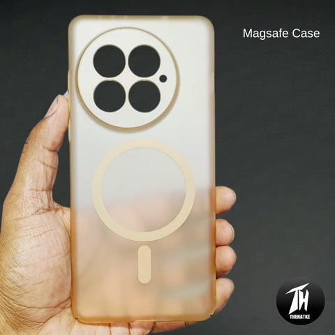 Natural Titanium Paper Matte Magsafe Case for Oneplus 13